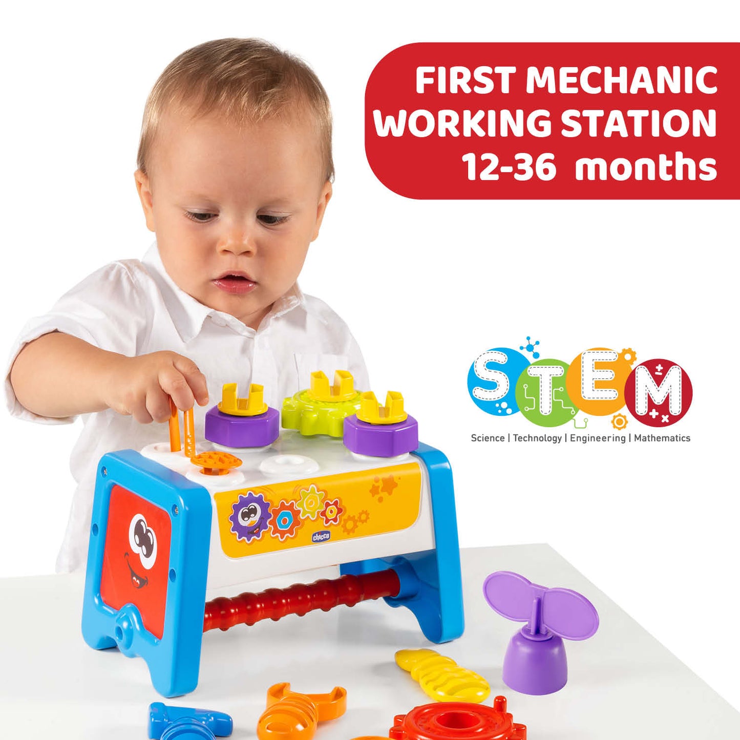 Chicco Smart2Play 2-in-1 Gear & Workbench