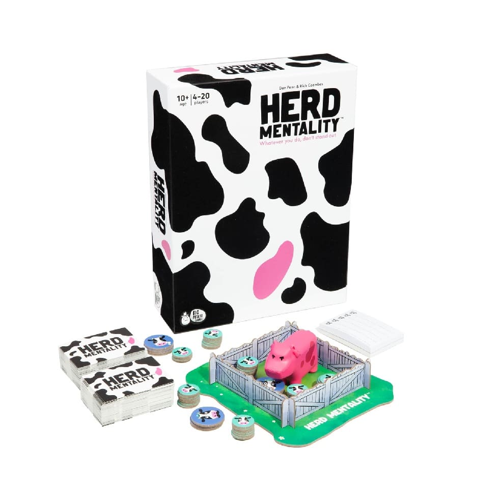 Herd Mentality Think Like The Udders Board Game