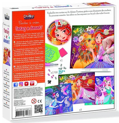 CreaLign - CARTE A CREER FANTASY DE DIMANTS