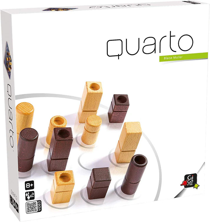 Quarto Wooden Board Game - Wild Willy