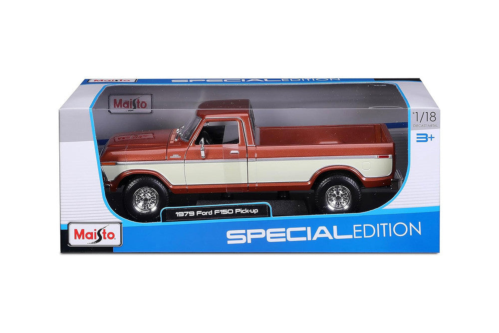 MAISTO Ford F150 1979 Pick-Up 1:18 Diecast Model - Wild Willy