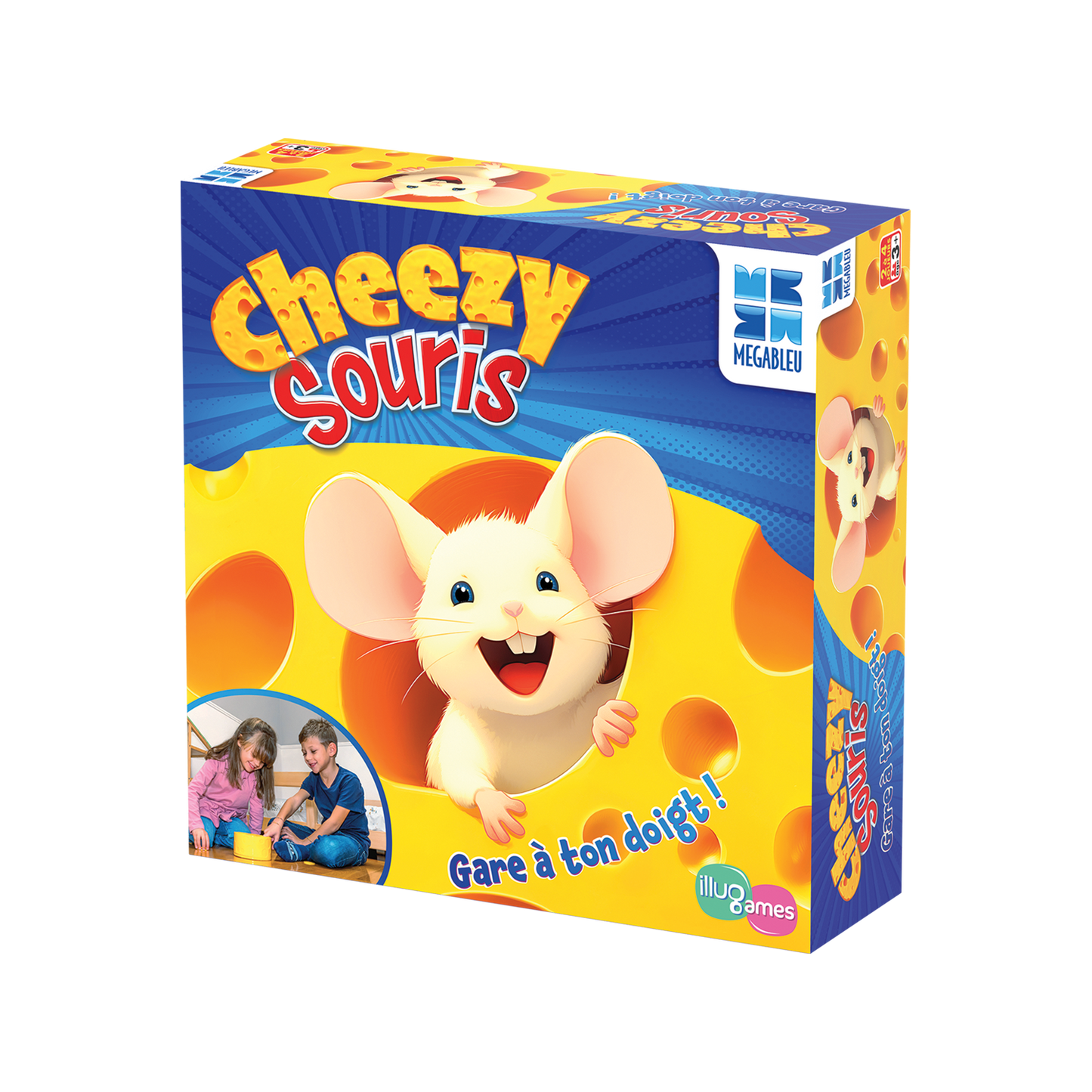 MEGABLEU Cheezy Souris Dexterity Game