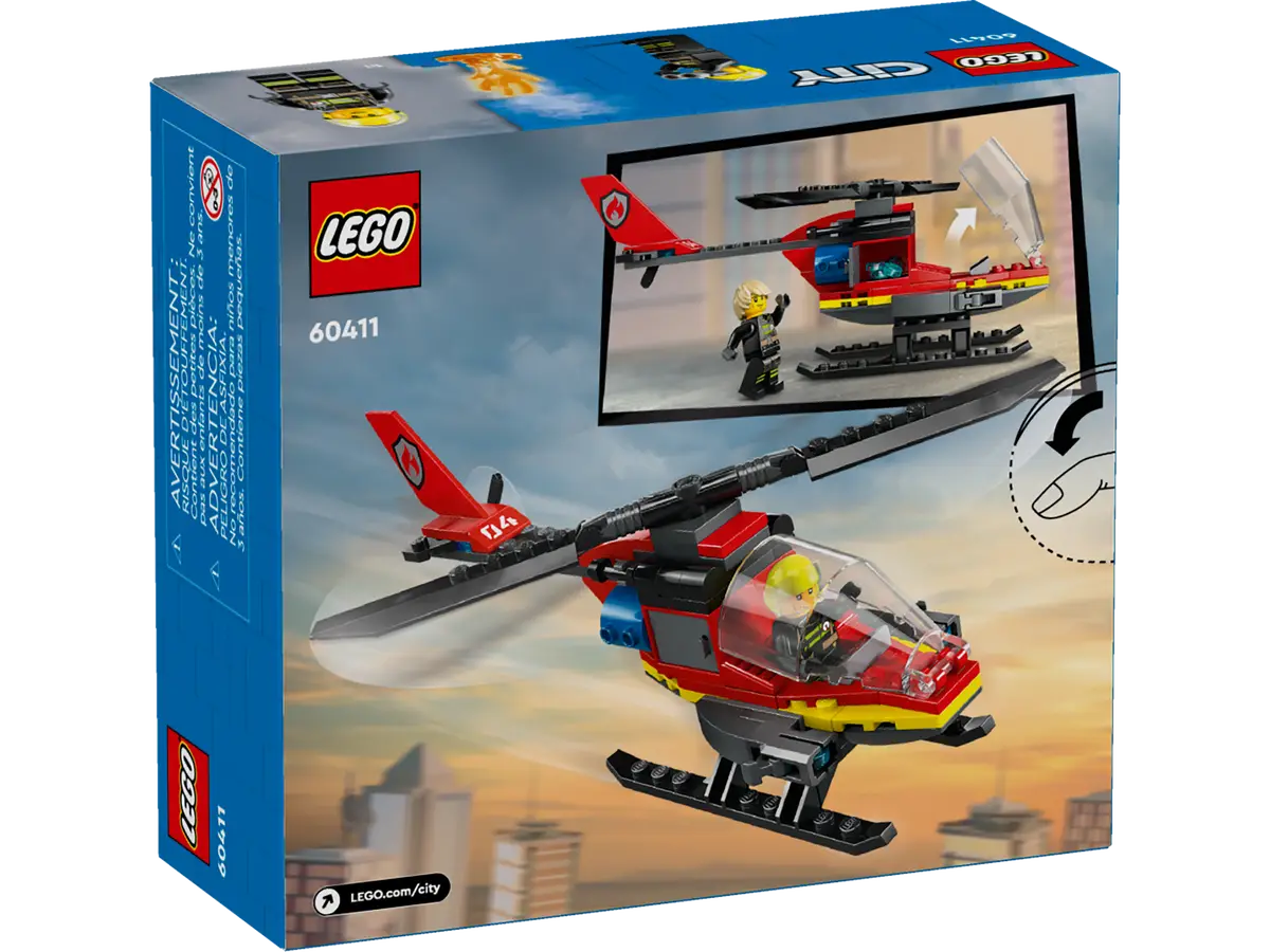LEGO City Fire Rescue Helicopter