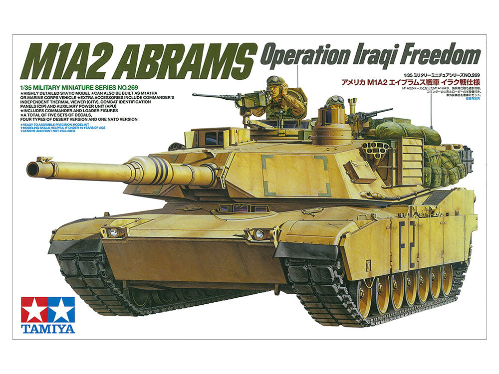 TAMIYA M1A2 ABRAMS OPERATIRAON IRAQI FREEDOM (35269N) - Wild Willy