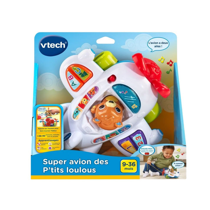 Vtech Baby Super Avion PTITS Loulous