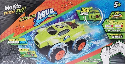 Maisto Tech Cyklone Aqua Tread 360 Degree Amphibian