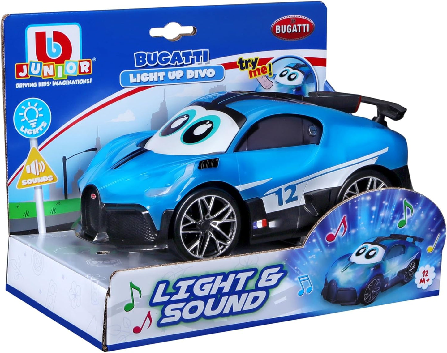 BB Junior BUGATTI LIGHT UP DIVO