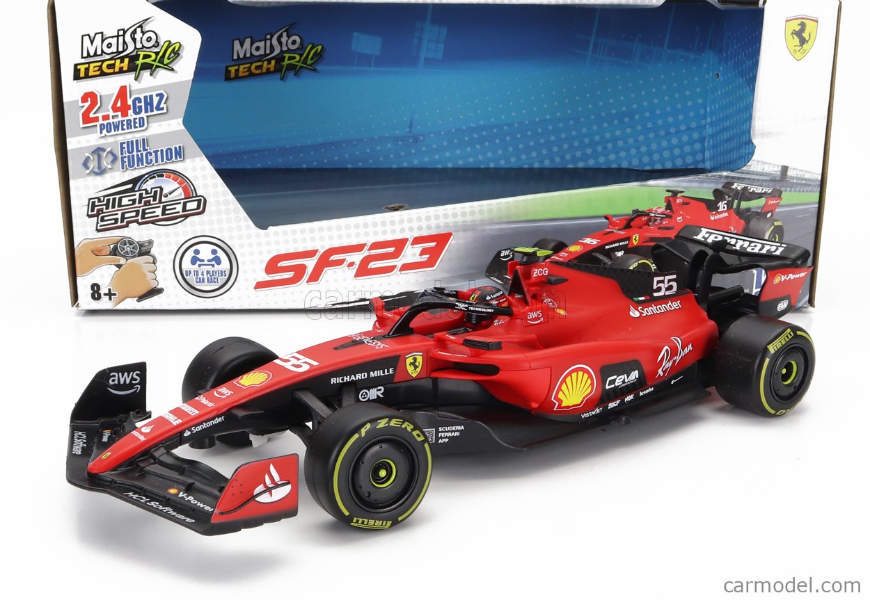 F1 FERRARI SF-23 #16 C.Leclerc 2023 1/24 Maisto 82357-LE-RC