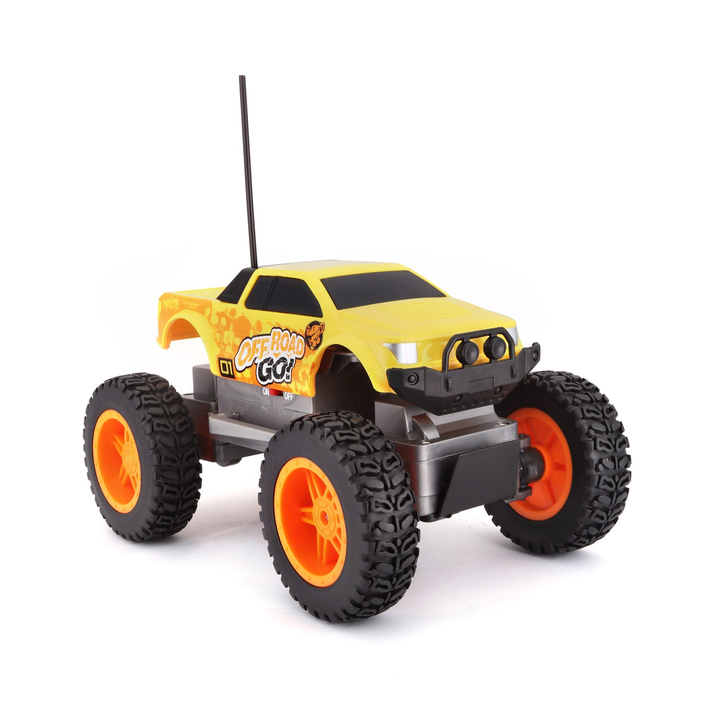 MAISTO TECH OFF ROAD GO! Remote Control 2.4 Ghz Yellow