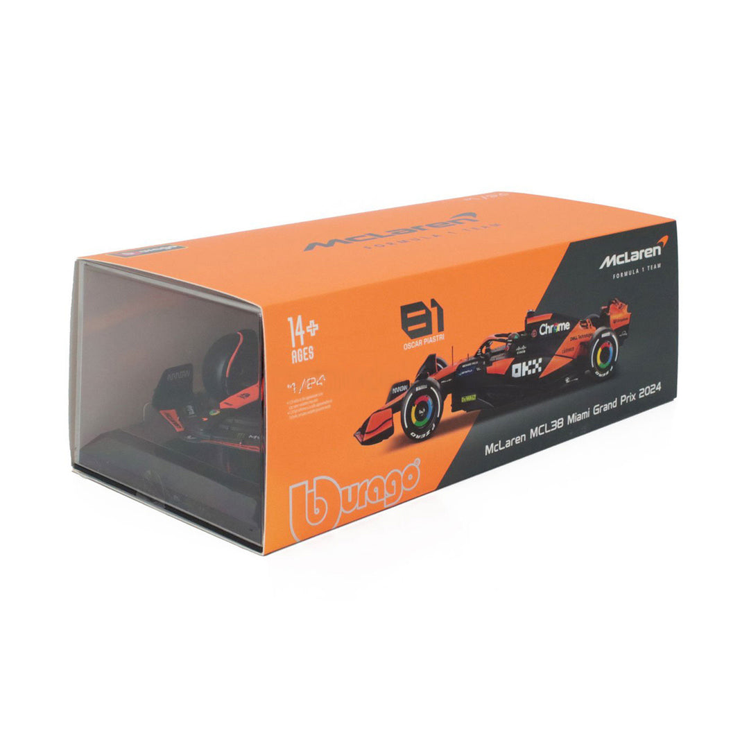 Bburago F1 McLaren MCL38 #81 Piastri -1:24