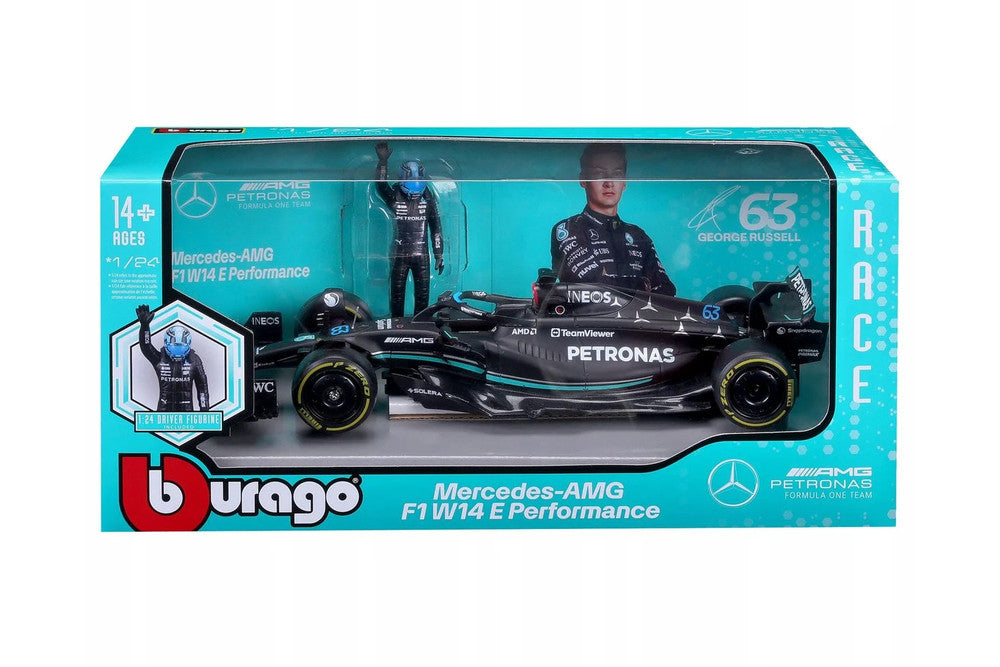 Bburago F1 Mercedes #63 George Russell - 1:24