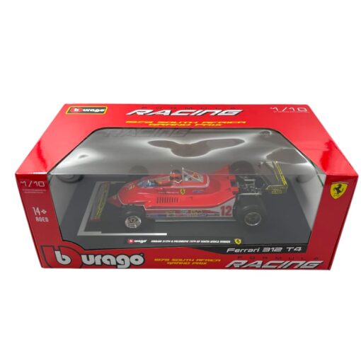 Bburago Ferrari Formula 312 T4 G. Villeneuve #12 Winner South Africa