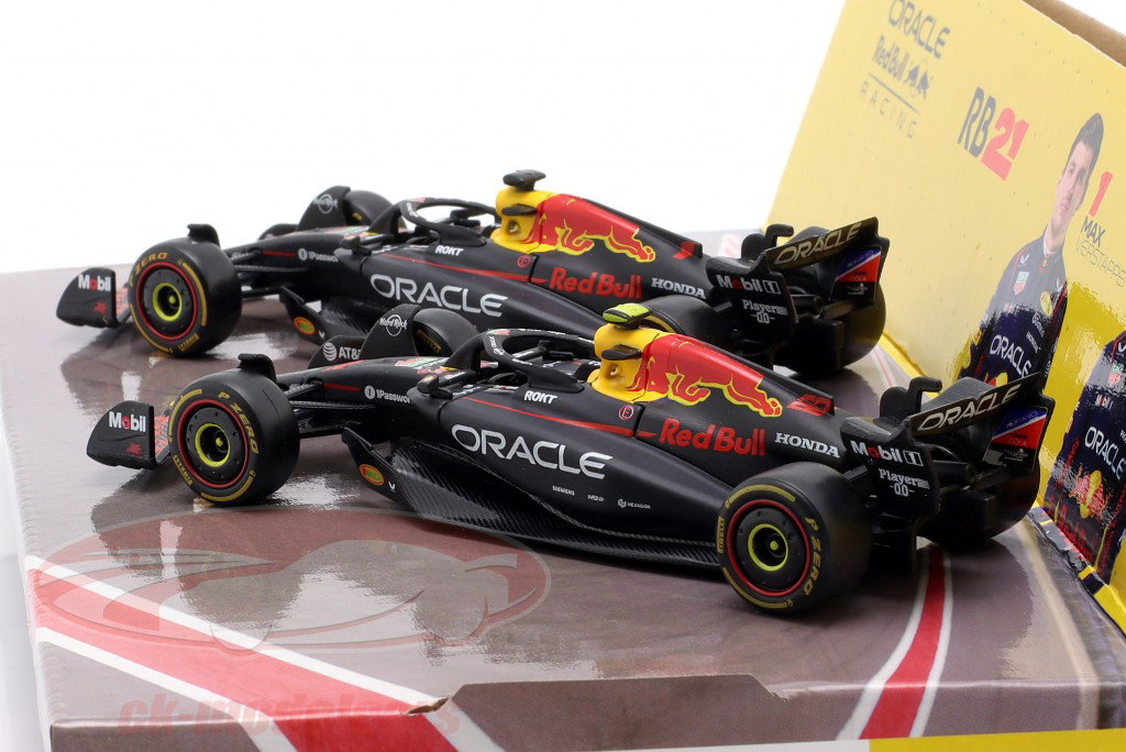 Bburago Formula 1 Red Bull RB21 2-Pack - Wild Willy