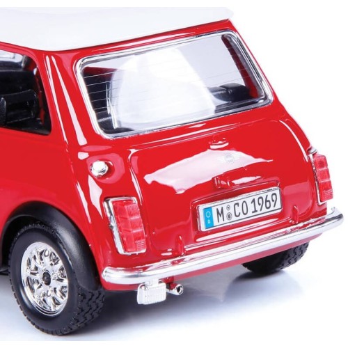 Bburago Mini Cooper 1969 Red - 1:24