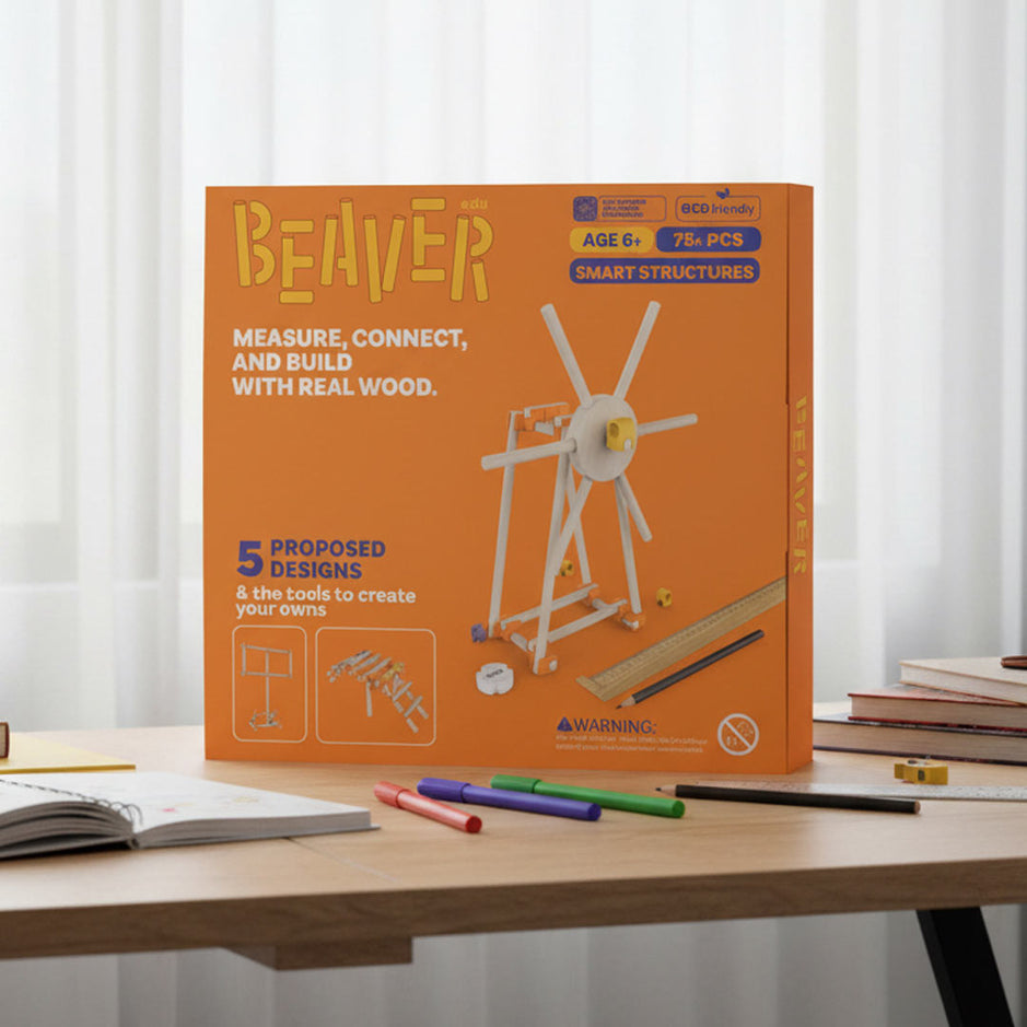 Beaver Smart Structures Beginner Kit 60 Pieces
