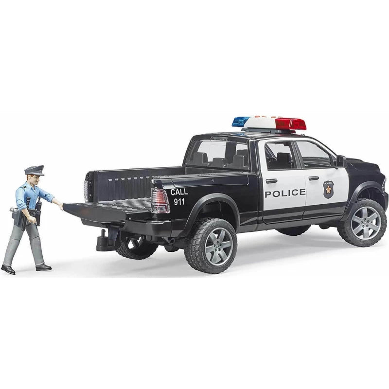 Bruder RAM 2500 Police Truck with Policeman