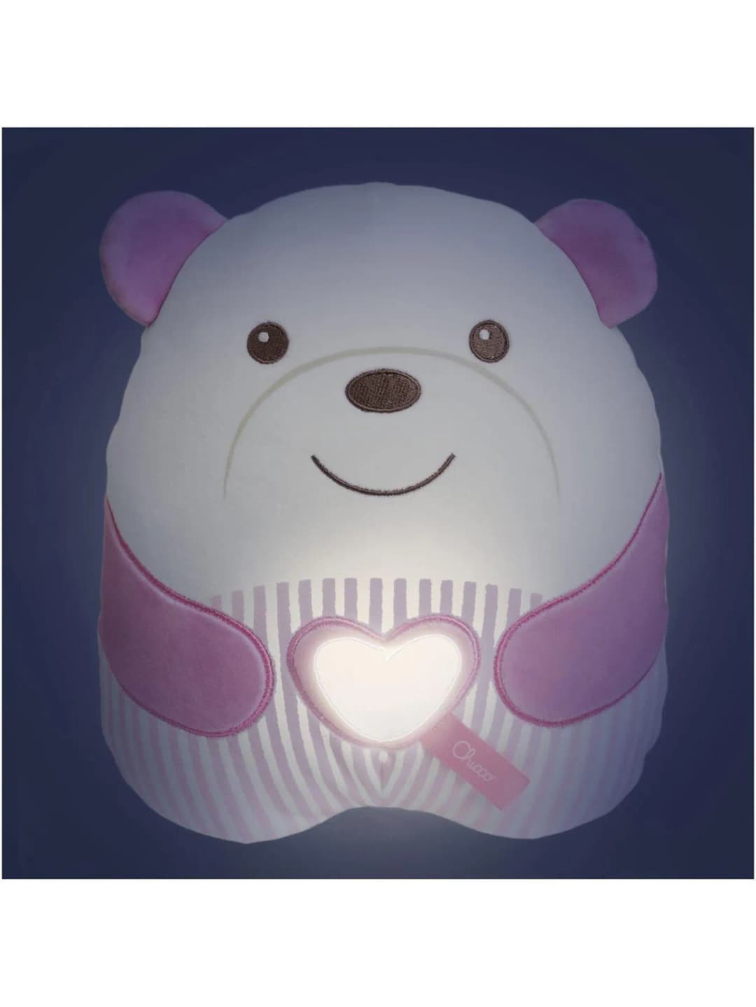 CHICCO Cuddly Meditation Teddy Bear Pink