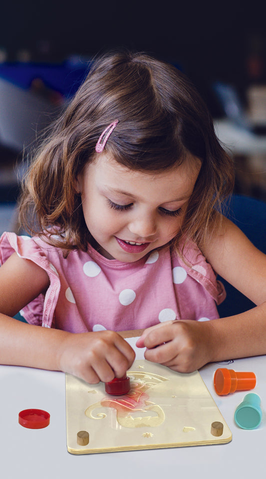 CRL TAMPOGRAPHIE SUR BOIS LES ANIMAUX DE LA FORET 5+ CL143