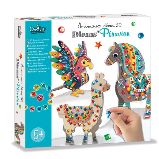 CreaLign ANIMAUX DECOS 3D DIAMS PERUVIEN CL161