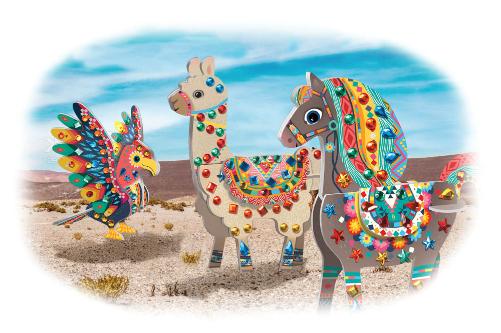 CreaLign ANIMAUX DECOS 3D DIAMS PERUVIEN CL161