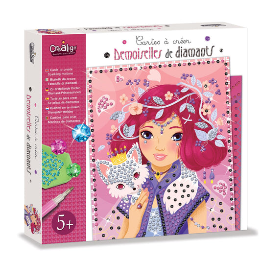 CreaLign CARTES A CREER DEMOISELLES DE DIAMANTS CL187