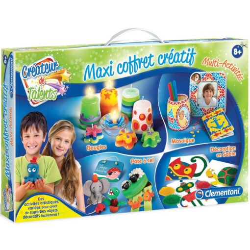 CLEMENTONI CREATEUR DE TALENTS MAXI COFFRET CREATIF