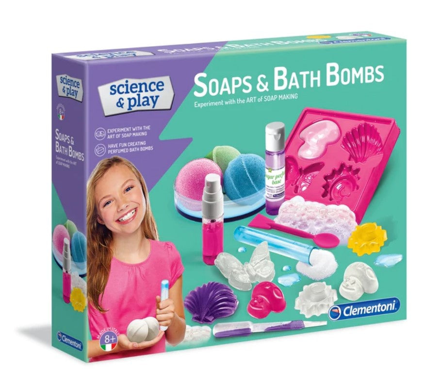 CLEMENTONI Science & Play Soaps & Bath Bombs