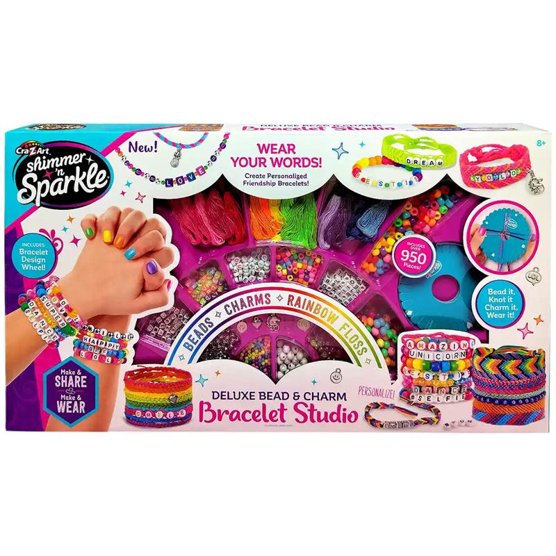 CRA-Z-ART Deluxe Bead & Charm Bracelet Studio