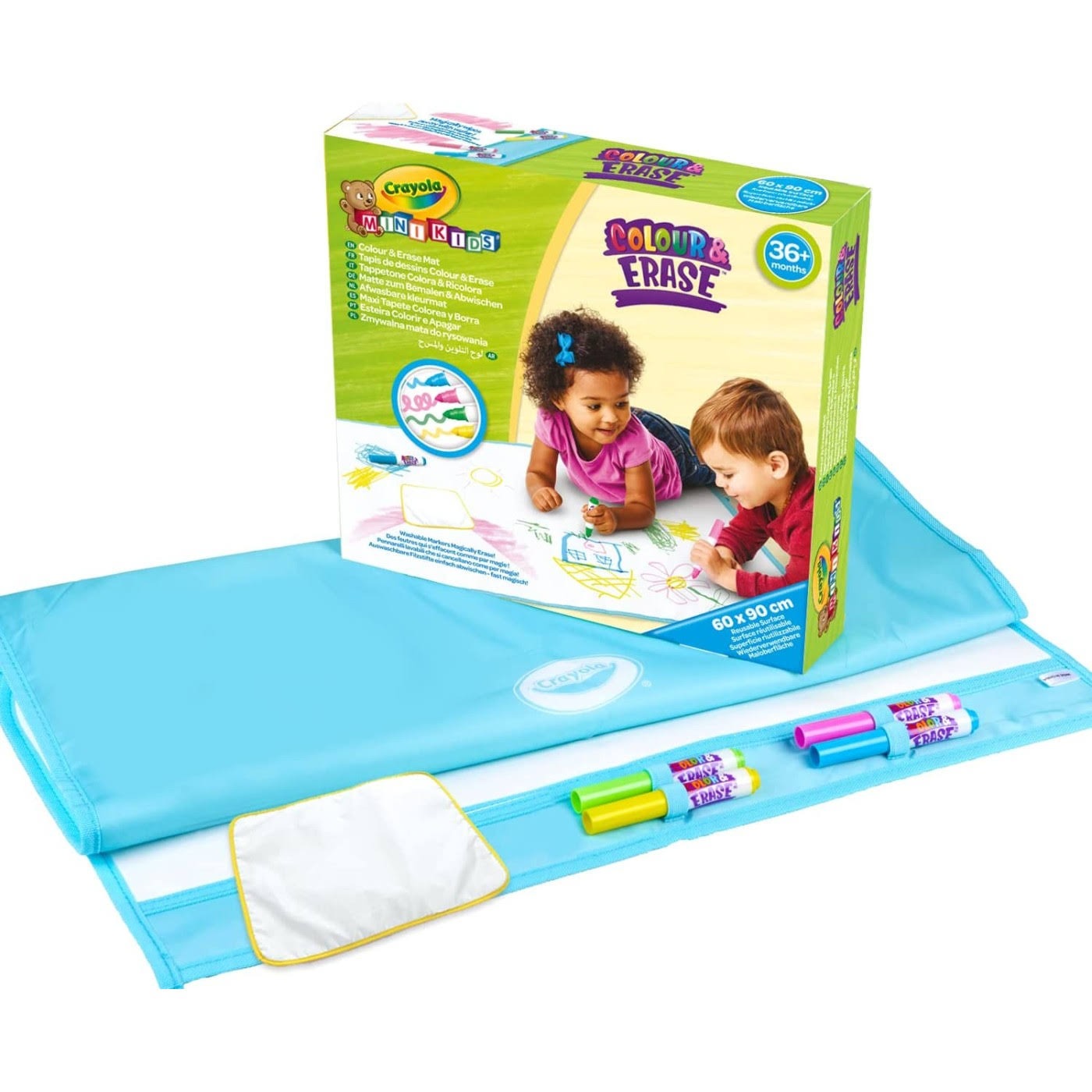 CRAYOLA Minikids Colour & Erase Mat