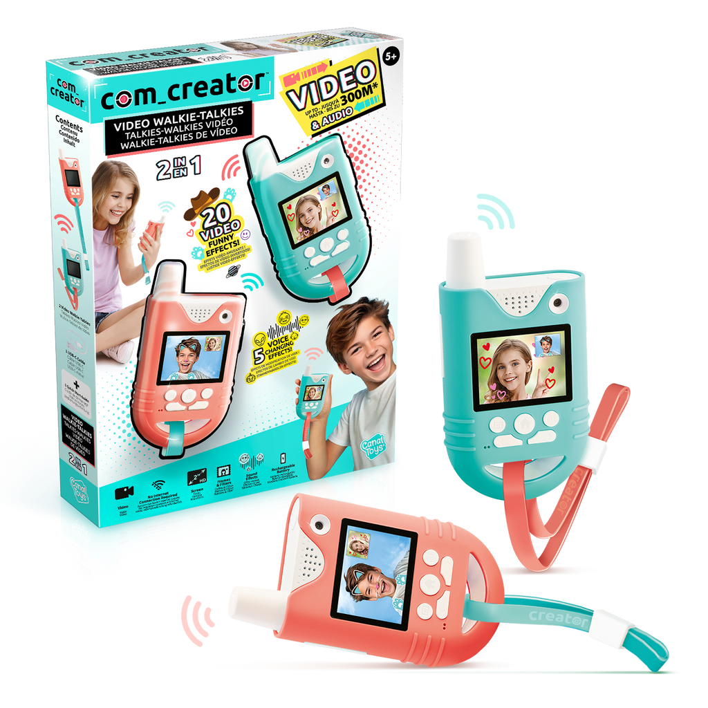 Canal Toys Creator Video Walkie Talkies
