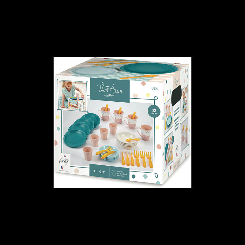 ECOIFFIER Vert Azur Picnic Dinette