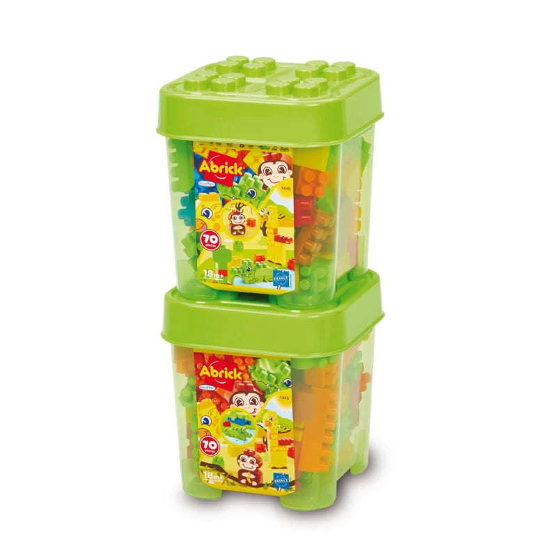 Ecoiffier Abrick Bucket 70 Piece Building Set