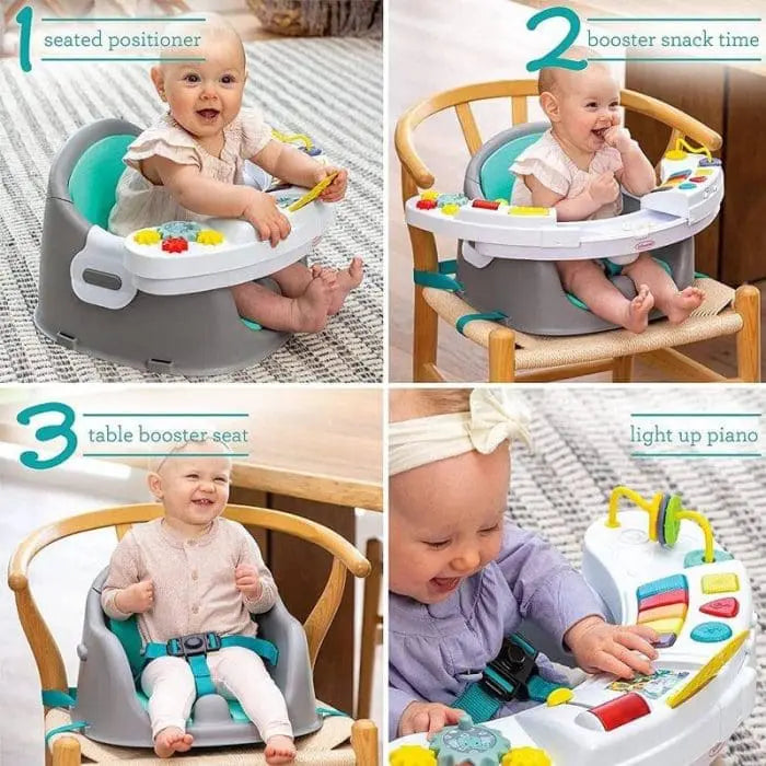 Infantino Music & Lights 3-in-1 Discovery Seat & Booster
