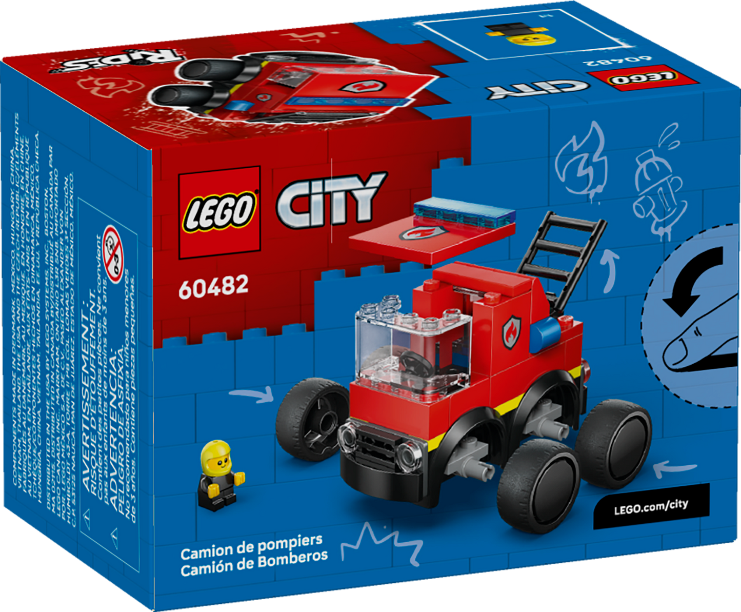 LEGO City Rides Fire Engine 60482