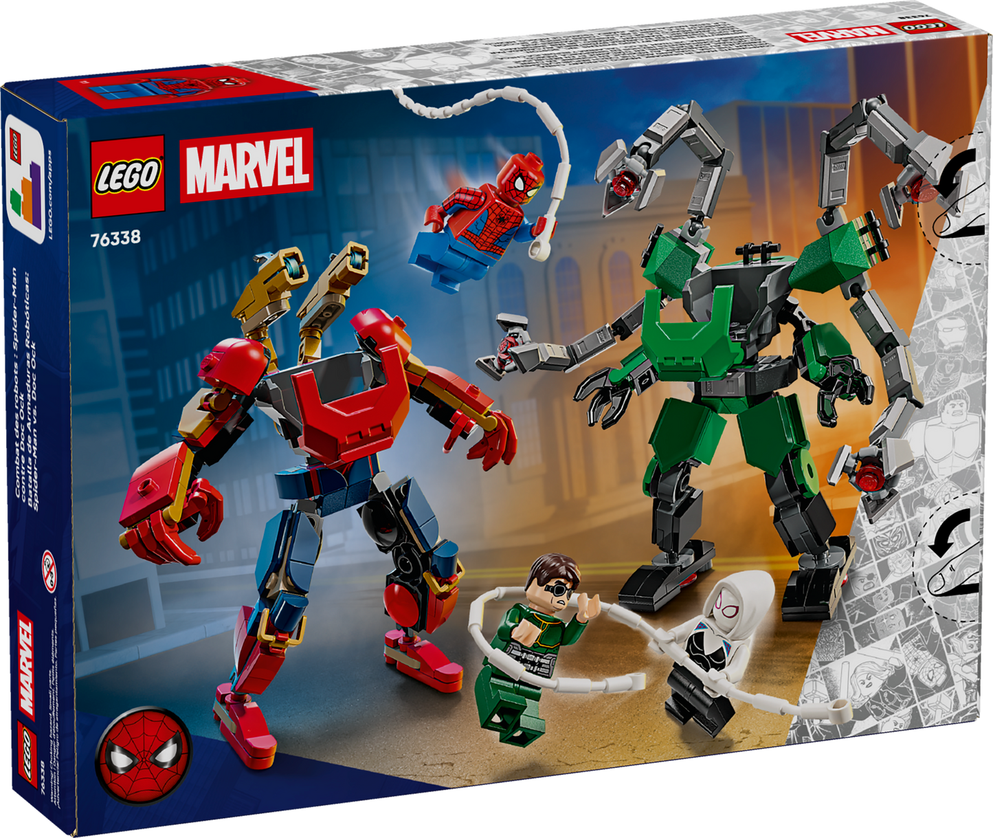 LEGO Marvel Mech Battle Spider-Man vs. Doc Ock 76338