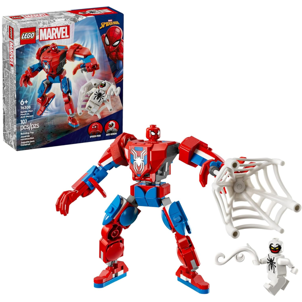 LEGO Marvel Spider-Man Mech vs. Anti-Venom 76308
