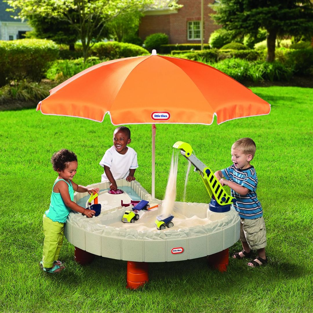 LITTLE TIKES Builders Bay Sand & Sea Play Table