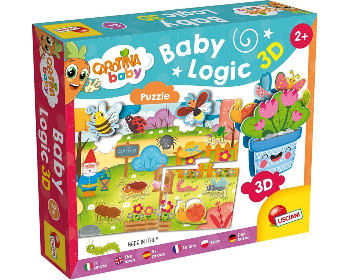 Lisciani Carotina Baby Logic 3D Puzzles