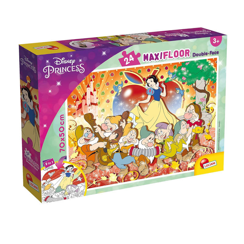 Lisciani Maxi Floor Disney Princess Puzzle 24 pcs 70X50 cm