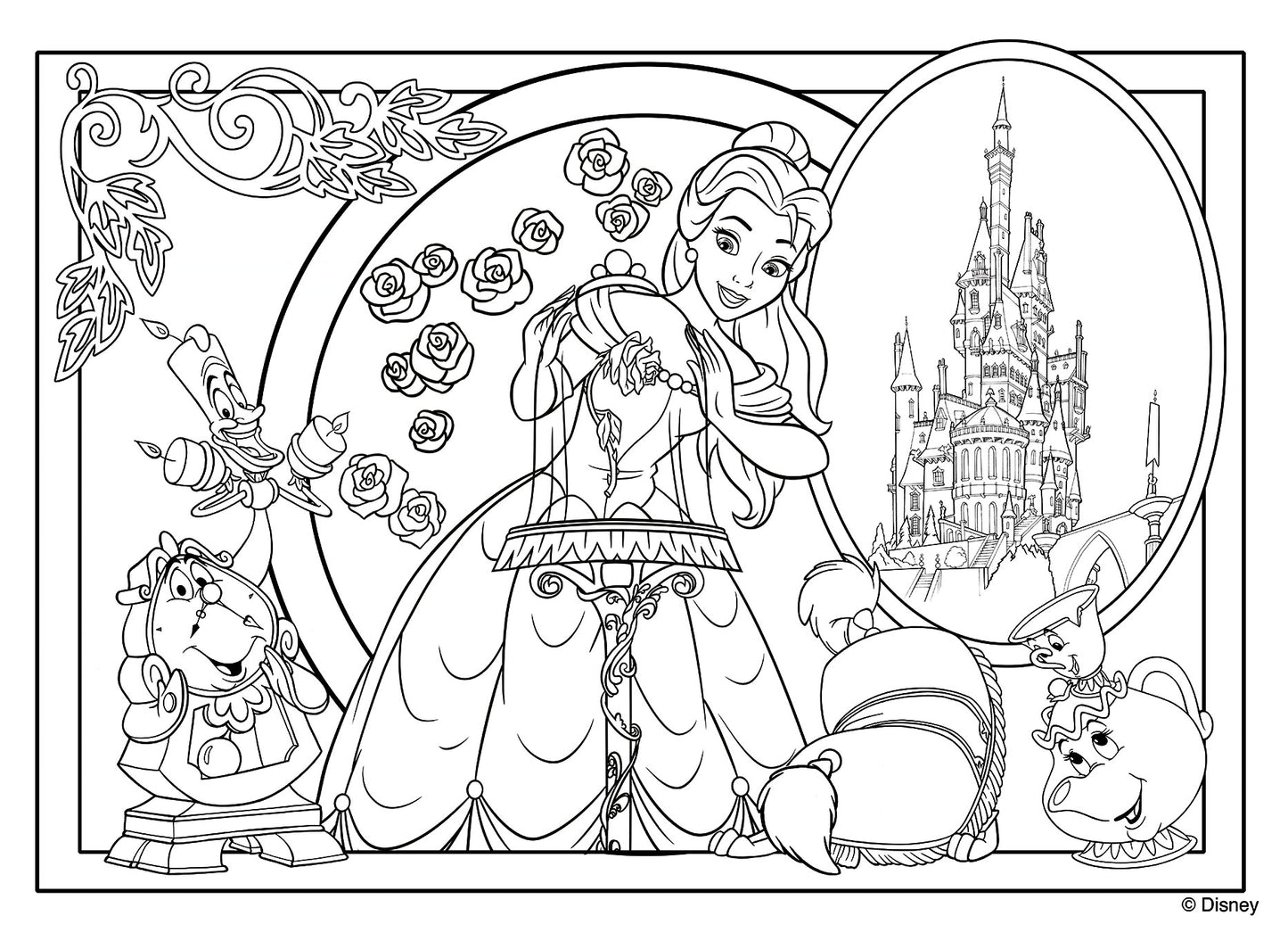 Lisciani Maxi Floor Disney Princess Puzzle