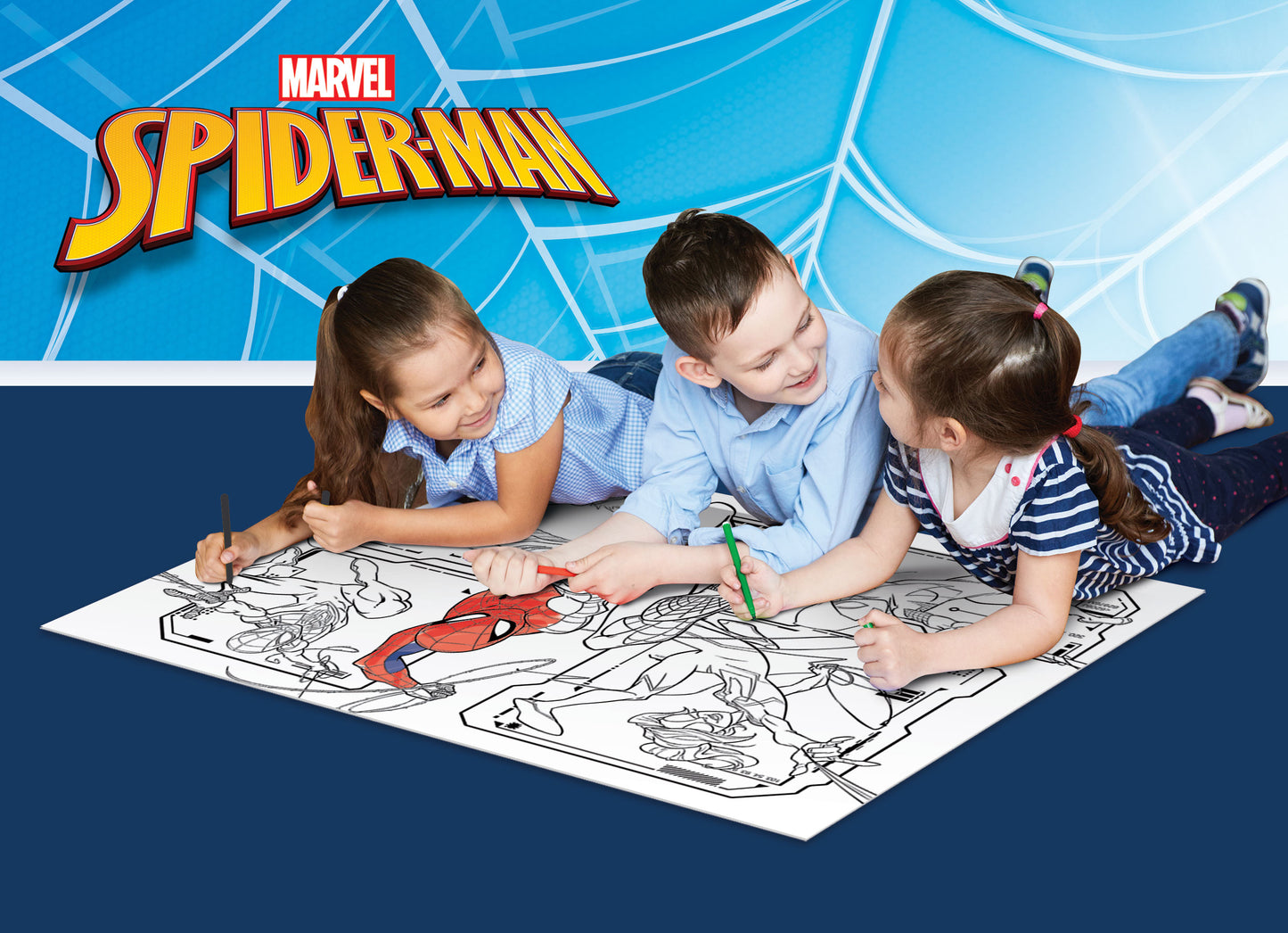 Lisciani Maxi Floor Spider-Man Puzzle 108 Pieces - Wild Willy