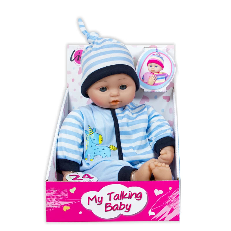Lissi My Talking Baby Doll, 38cm