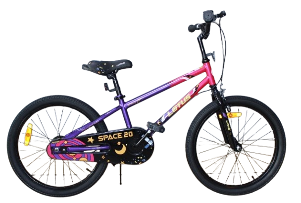 Lotus 20-inch Kids Bicycle Purple