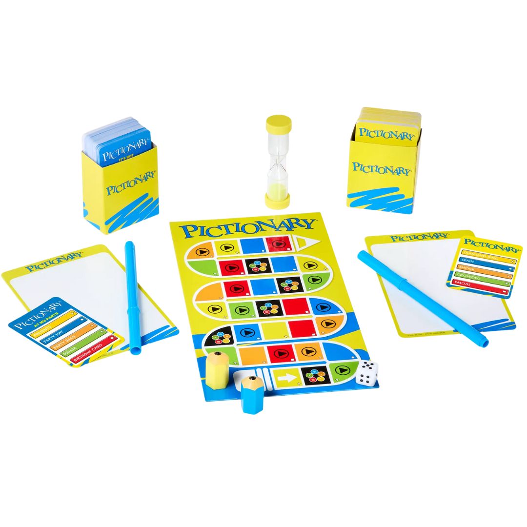 MATTEL Pictionary 3 Levels of Clue Cards