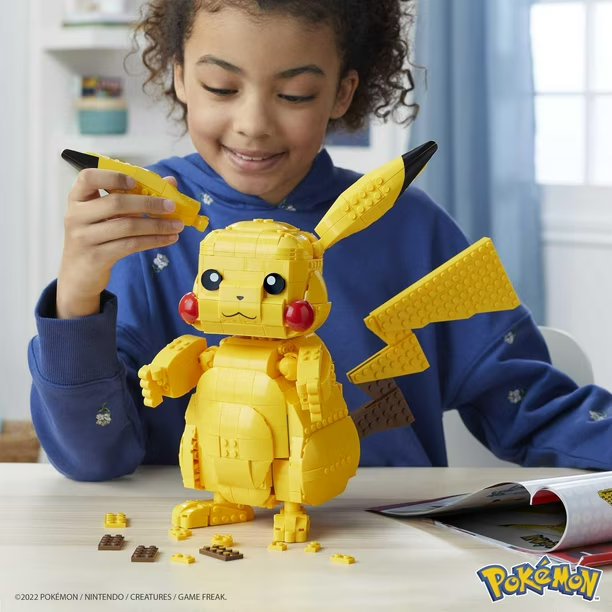 MEGA POKEMON Jumbo Pikachu Construction Set