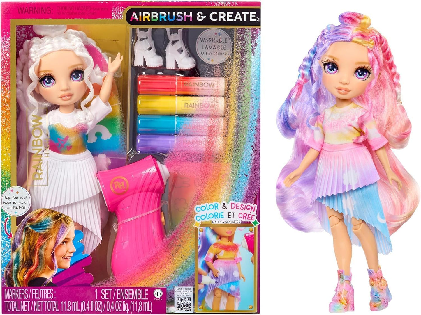 MGA Rainbow High Airbrush & Create Fashion Dolls