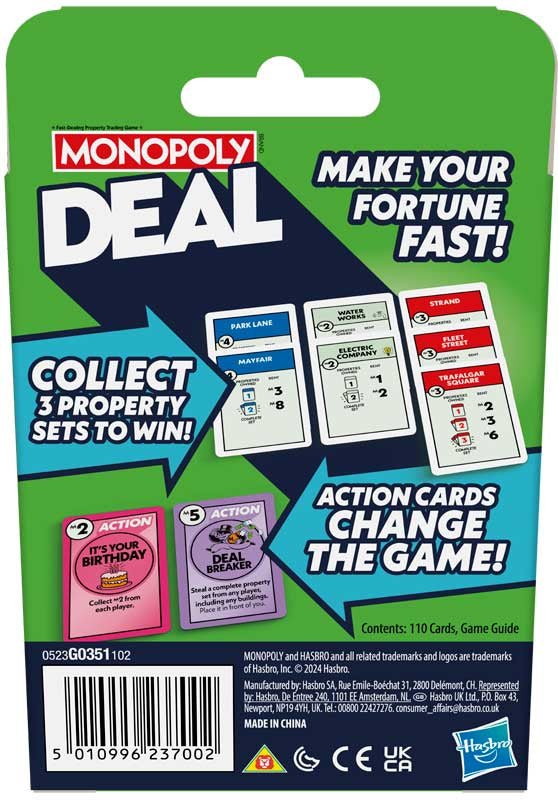 Monopoly Deal Swap Steal and Scheme - Wild Willy
