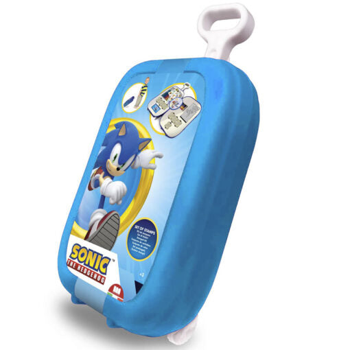 Multiprint Sonic Colouring and Stamp Trolley Set