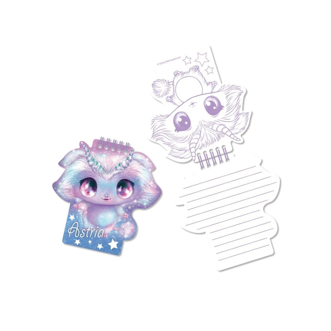 Nebulous Stars Fuzzy Large Notebook Astria