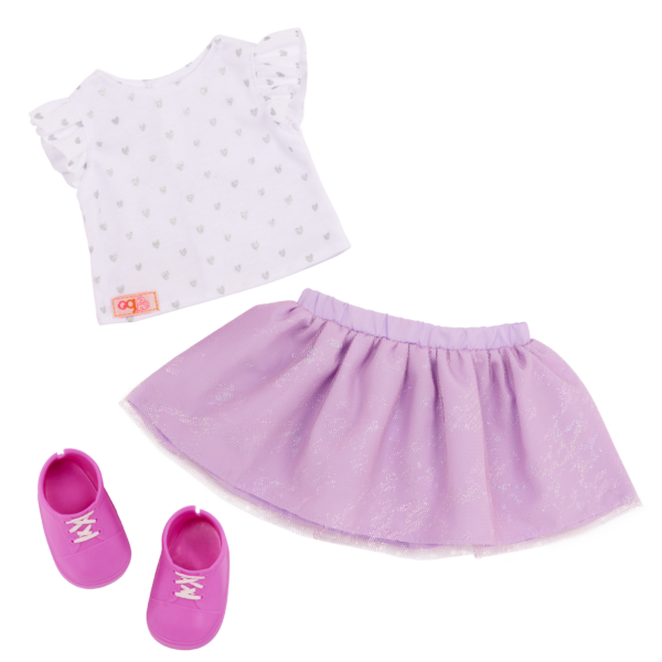 Our Generation Tabby Posable 18-inch Doll & Storybook Set